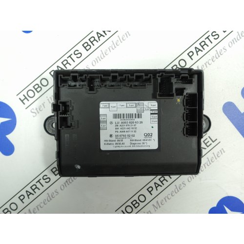 Deur module A 003 820 6326 LV - Article 17132 1 - A0038206326